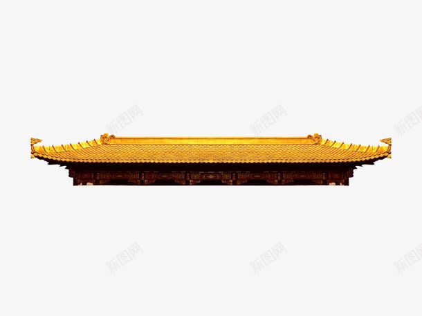 古典房顶png免抠素材_新图网 https://ixintu.com PNG图形 古典 建筑物 房顶 装饰 黄色