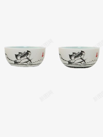 中国风荷花碗png免抠素材_新图网 https://ixintu.com 中国风 碗 精美 荷花 韵味