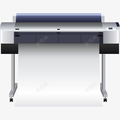 印刷机png免抠素材_新图网 https://ixintu.com 印刷 机器 油墨 设计