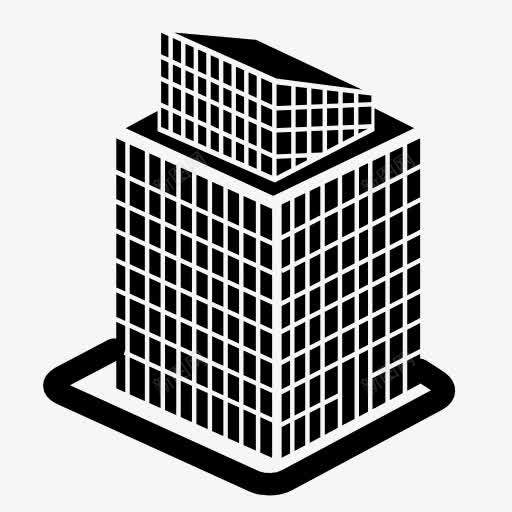 高楼图标png_新图网 https://ixintu.com 办公楼 大厦 大楼 楼房