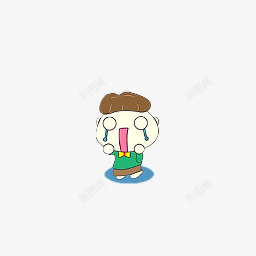 哭泣的卡通人物png免抠素材_新图网 https://ixintu.com 人物 伤心 卡通 哭泣 甩卖