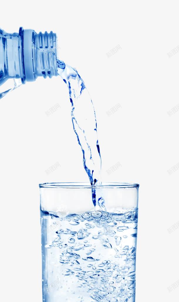 倒水矿泉水png免抠素材_新图网 https://ixintu.com 倒水 喷溅 水珠 水花 玻璃瓶 生活百科 矿泉水