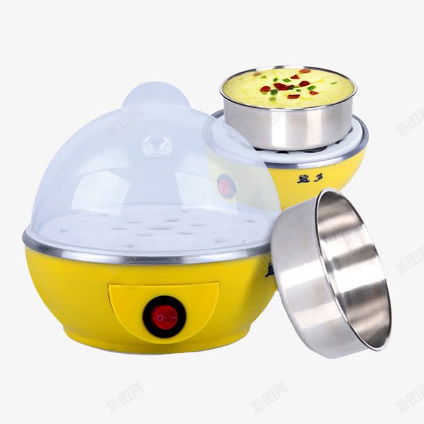 益多多功能煮蛋器png免抠素材_新图网 https://ixintu.com 产品实物 多功能 煮蛋