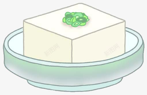 一块豆腐png免抠素材_新图网 https://ixintu.com 卡通 豆制品 豆制品卡通 豆腐 食物