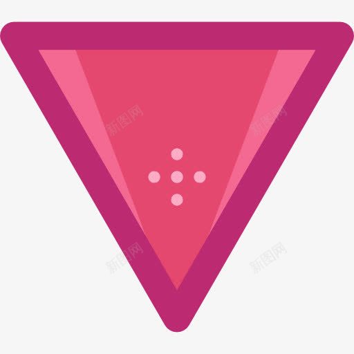 三角图标png_新图网 https://ixintu.com 三角形 占星术 形状和符号 摘要 符号