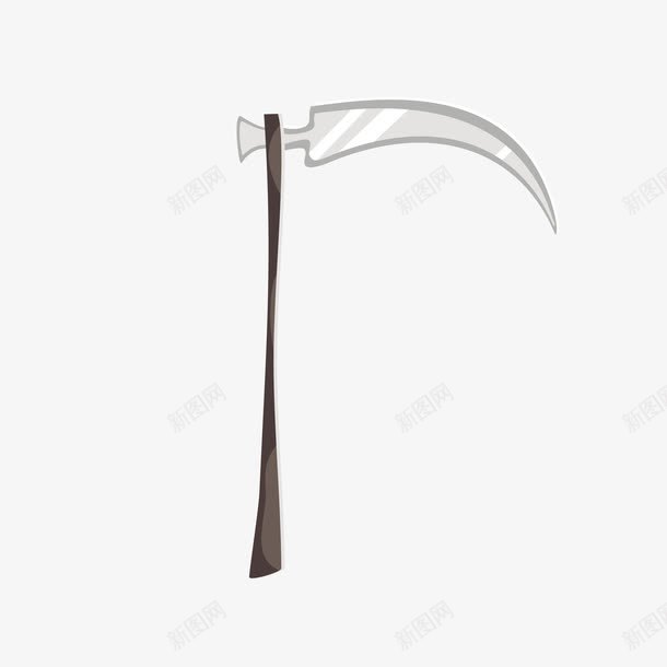 死神镰刀png免抠素材_新图网 https://ixintu.com 工具 弯刀 武器 武器库 死神 镰刀