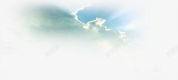 蓝色天空白云空洞png免抠素材_新图网 https://ixintu.com 天空 白云 空洞 蓝色