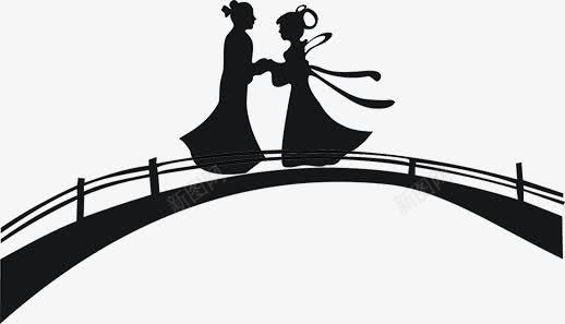 牛郎织女鹊桥相会png免抠素材_新图网 https://ixintu.com 牛郎织女 鹊桥相会