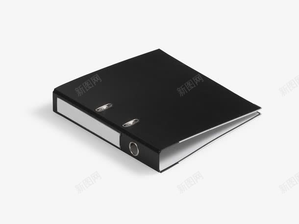 办公用品文件夹黑色双夹板夹资料psd免抠素材_新图网 https://ixintu.com 办公用品文件夹黑色双夹板夹资料夹 商务VI 学习用品