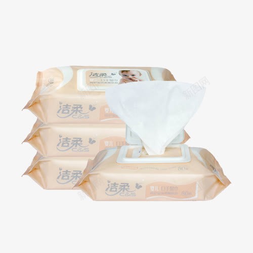 洁柔湿巾纸png免抠素材_新图网 https://ixintu.com 产品实物 卫生纸 婴儿用纸 抽纸 洁柔 湿巾纸 餐巾纸