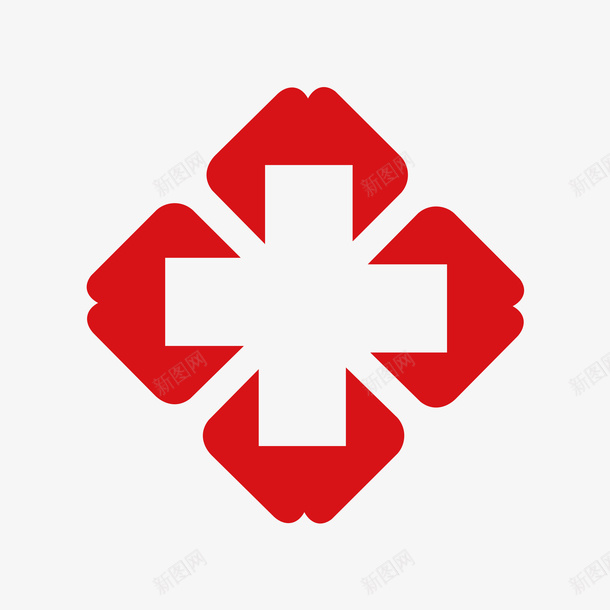 卡通白色红十字png免抠素材_新图网 https://ixintu.com 健康 关爱 医生 医疗 医院 十字形 白色红十字 红色 红色矢量