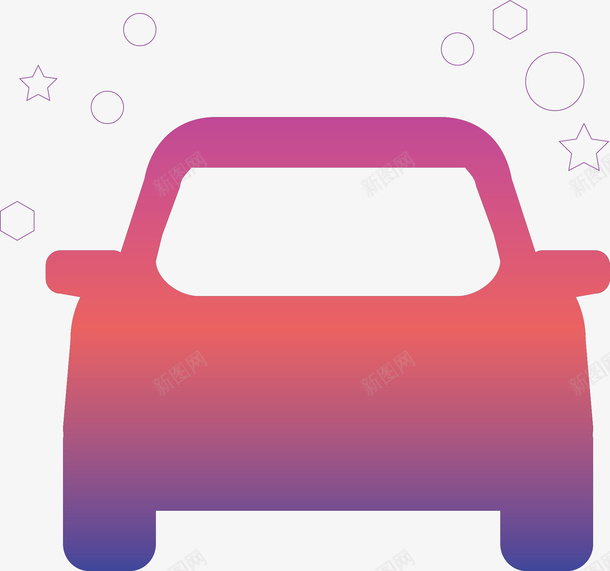 驾驶模式图标png_新图网 https://ixintu.com 免抠图 卡通装饰 小汽车 扁平化 矢量图案 驾驶模式