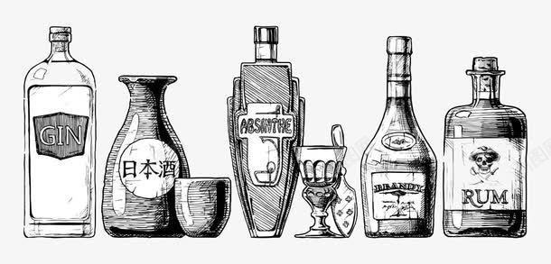 素描饮品矢量图eps免抠素材_新图网 https://ixintu.com 啤酒泡沫酒杯黑板酒杯酒插画素描 矢量图 酒简笔画