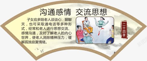 沟通感情交流思想png免抠素材_新图网 https://ixintu.com 孝顺老人 常通电话 新24孝 新二十四孝 消除精神压力 聊聊天 谈谈心