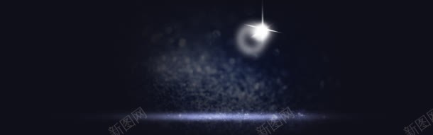 暗色背景亮晶星光bannerjpg设计背景_新图网 https://ixintu.com 亮晶 星光 暗色背景