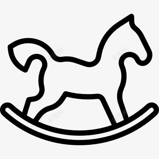 木马图标png_新图网 https://ixintu.com 玩具 礼品 礼物 童年的乐趣