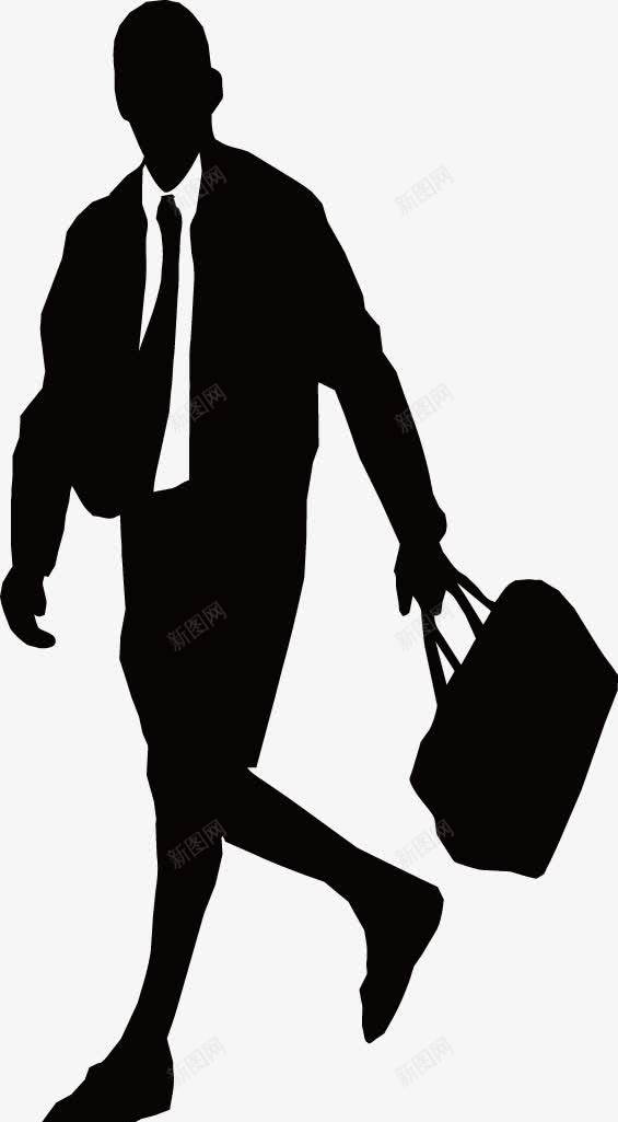 人物剪影矢量图ai免抠素材_新图网 https://ixintu.com 人物剪影 休闲服饰 平面设计 时尚男士 男模特 矢量图