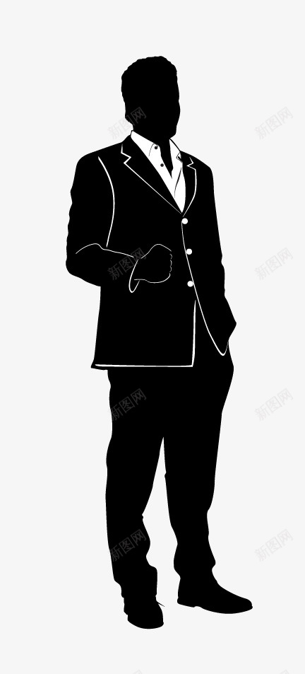 男性模特矢量图eps免抠素材_新图网 https://ixintu.com 帅气男人剪影 男人剪影 男性模特 矢量男人 矢量图