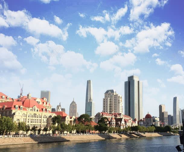 海河png免抠素材_新图网 https://ixintu.com 天津 建筑 旅游