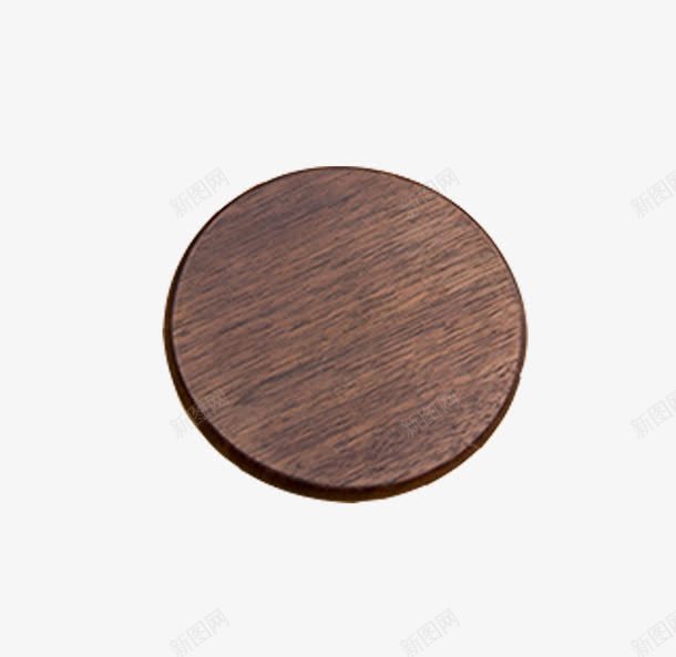 产品实物圆形杯托png免抠素材_新图网 https://ixintu.com 产品实物 圆形 小巧 新颖 木质 杯垫 杯托 棕色 精致 茶托 茶道
