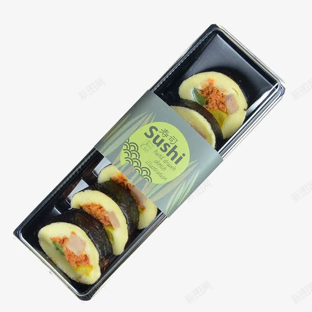 寿司包装封口贴png免抠素材_新图网 https://ixintu.com 寿司包装盒 寿司实物 封口贴 食品包装封口贴