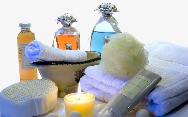 spa养生必备png免抠素材_新图网 https://ixintu.com SPA spa养生 毛巾 精油 美容养颜 美容美体 美容鲜花 肥皂 蜡烛 香皂