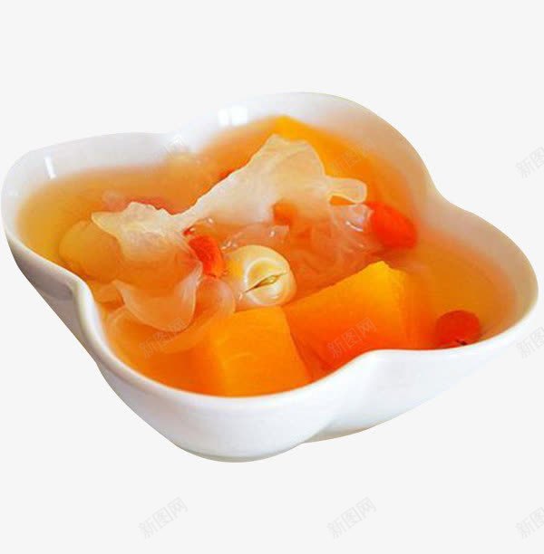 木瓜银耳甜羹png免抠素材_新图网 https://ixintu.com 滋补甜羹 美容木瓜 银耳汤 银耳甜羹