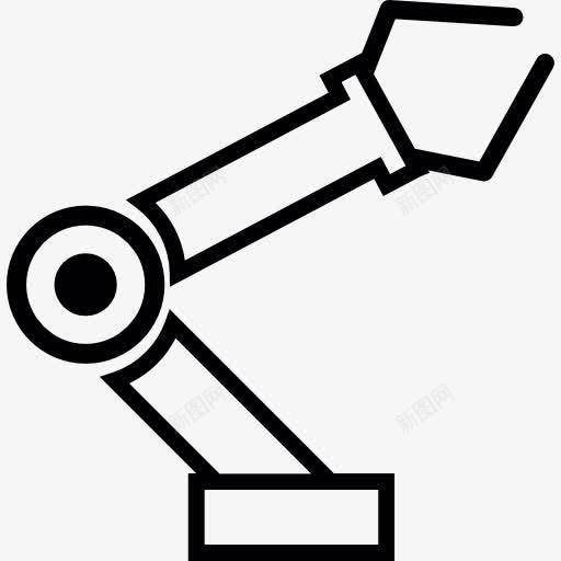 机械臂图标png_新图网 https://ixintu.com 厂 工业 工业机器人 工具和用具