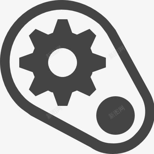 自动化图标png_新图网 https://ixintu.com 工具 设置 齿轮