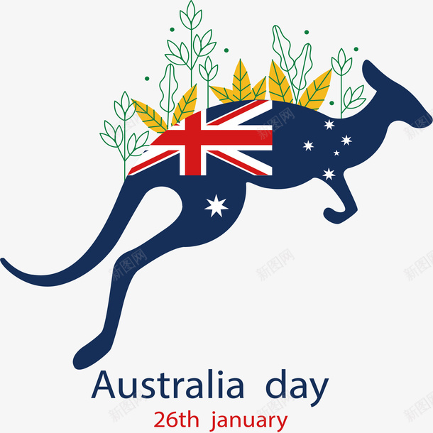 澳大利亚国旗袋鼠矢量图ai免抠素材_新图网 https://ixintu.com AustraliaDay 国旗袋鼠 澳大利亚 矢量png 蓝色袋鼠 袋鼠 矢量图