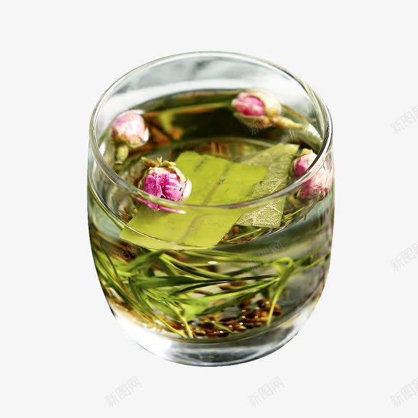 产品实物一杯茶水玫瑰荷叶茶png免抠素材_新图网 https://ixintu.com 优质 健康 养生花茶 冲饮 植物 清香 玫瑰 玫瑰荷叶茶 美容 花瓣 茶饮品 草本 荷叶 饱满