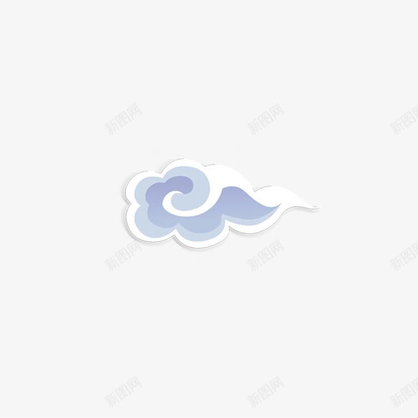 卡通云朵云层png免抠素材_新图网 https://ixintu.com 云层 云彩 云朵 云纹 卡通