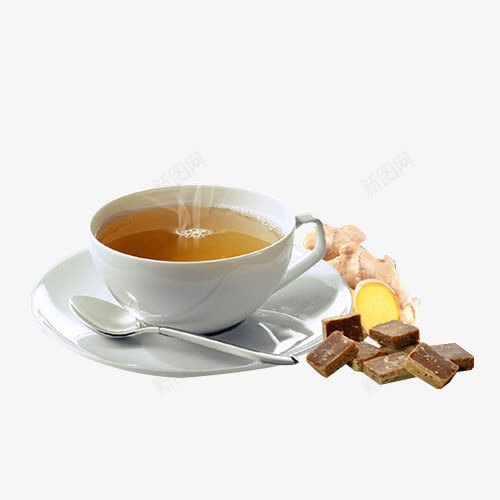 咖啡杯红糖块姜母茶png免抠素材_新图网 https://ixintu.com 咖啡杯红糖块姜母茶 喝 姜母茶 姜茶 水 玻璃杯 生姜 黄色液体