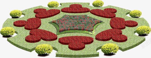 花圃花坛园艺png免抠素材_新图网 https://ixintu.com 可爱 园艺 绿化 自然 花坛 花坛贴图 花草