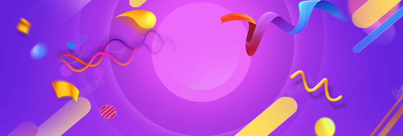 双十一购物紫色扁平狂欢bannerjpg设计背景_新图网 https://ixintu.com 京东 促销 几何 双十一 双十二 天猫 扁平 打折 折扣 淘宝 激情 特惠 狂欢 电商