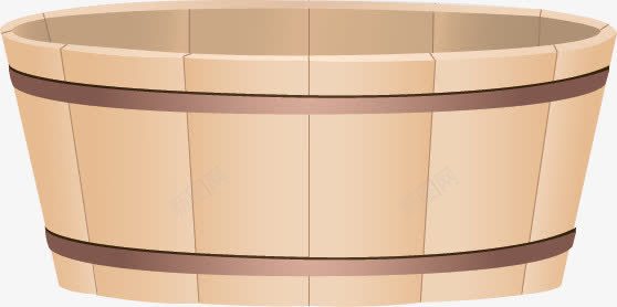 木盆png免抠素材_新图网 https://ixintu.com 原生态生活 木盆 洗脚盆 洗脸 生活用品