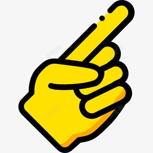 瞄准手图标png_新图网 https://ixintu.com 一方面 手势 手势和姿态 指向的手 指着手指 指针 点