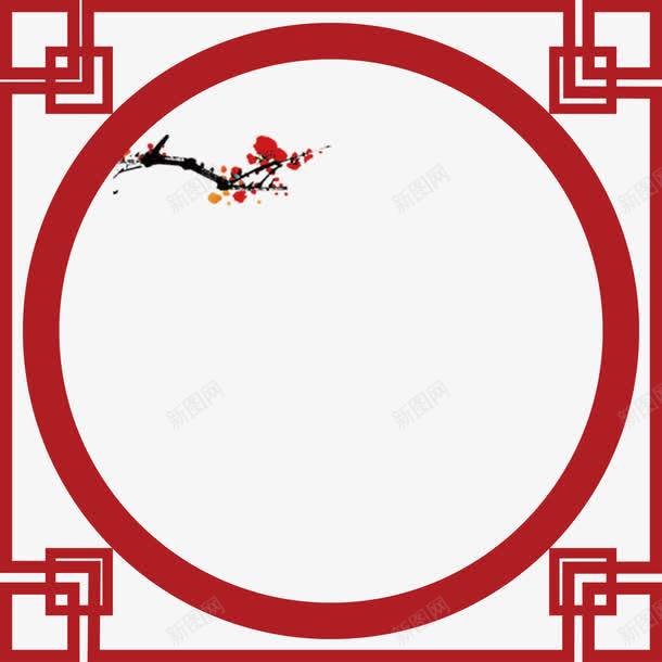 窗格装饰边框png免抠素材_新图网 https://ixintu.com 窗格装饰 窗格装饰边框 窗格边框