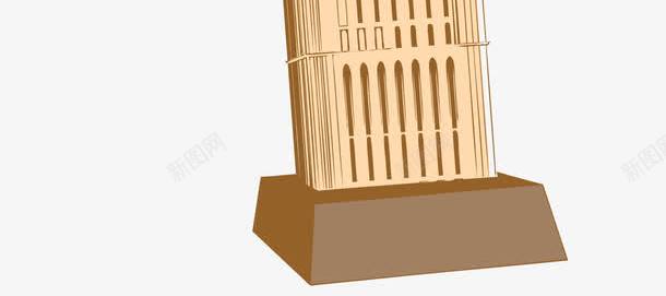 旅行钟楼建筑手绘卡通矢量图ai免抠素材_新图网 https://ixintu.com 免抠PNG 大本钟 建筑 旅游 欧洲 钟楼 矢量图