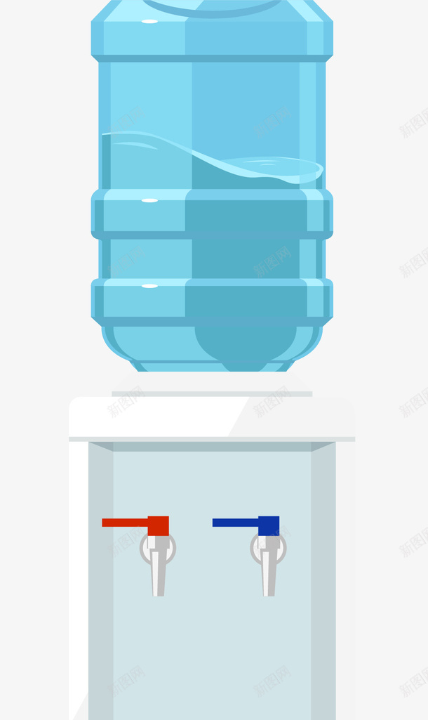 简约饮水机png免抠素材_新图网 https://ixintu.com 卡通有趣 可爱 手绘饮水机 矢量图案 纯净 设计图 饮水机