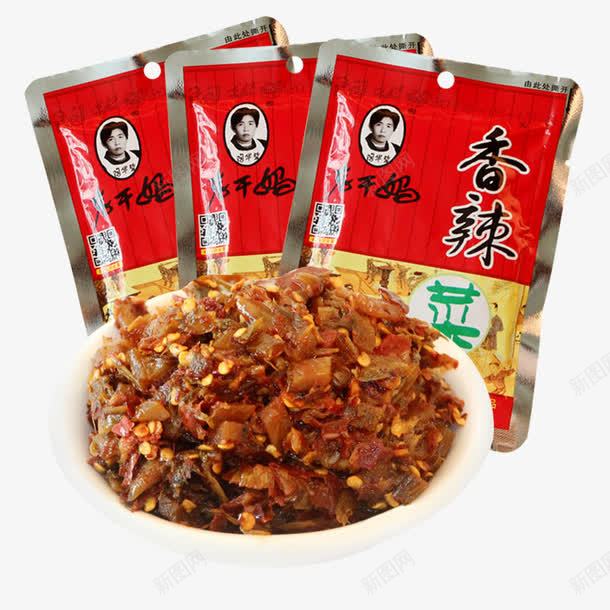 老干妈png免抠素材_新图网 https://ixintu.com 下饭菜 产品实物 副食 辣椒酱 香辣