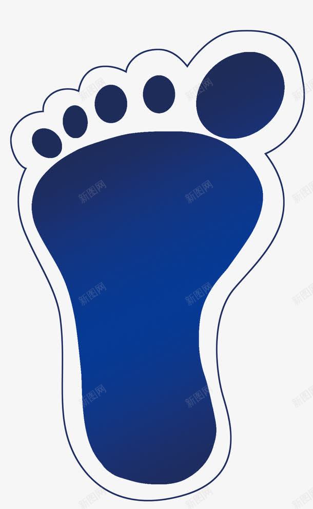 卡通脚丫图案png免抠素材_新图网 https://ixintu.com 婴儿 小脚丫 小脚丫免费下载 背景图片