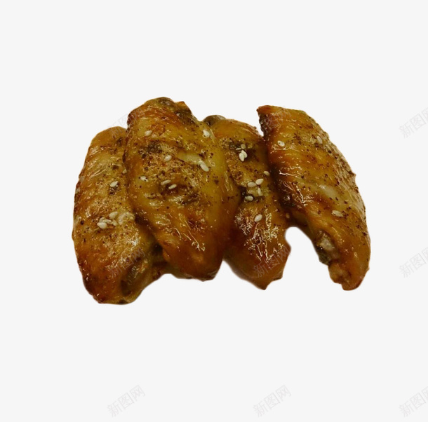 孜然美味蜜汁鸡翅png免抠素材_新图网 https://ixintu.com 上瘾 可口 味道好 好吃 孜然 流口水 美味 蜜汁烤翅 鲜嫩