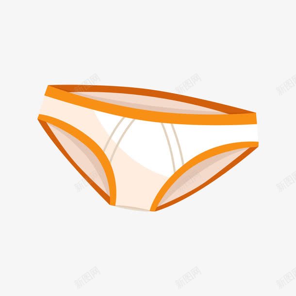 三角内裤png免抠素材_新图网 https://ixintu.com 内裤 卡通 手绘 衣物