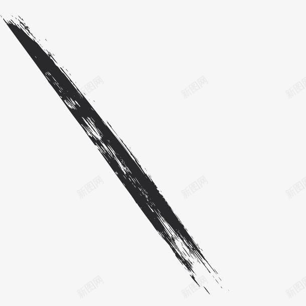 长横水墨笔画png免抠素材_新图网 https://ixintu.com 水墨笔画 长横干毛笔风 长横水墨笔画 长横粗糙笔画