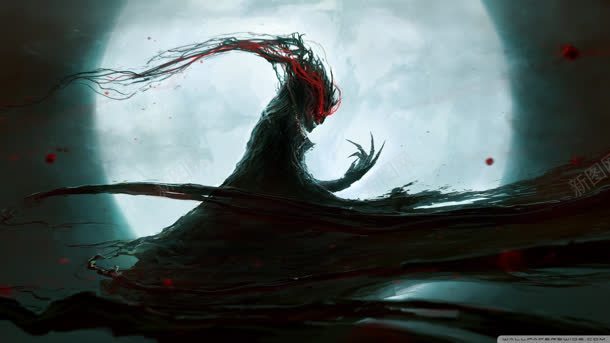 魔幻死神月亮游戏背景jpg设计背景_新图网 https://ixintu.com 月亮 死神 游戏 背景 魔幻
