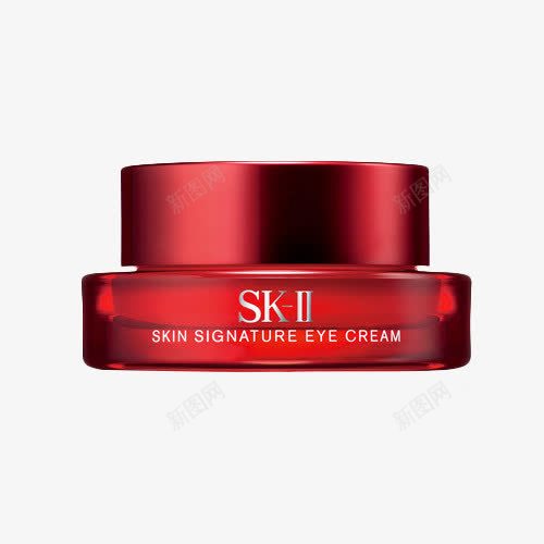 sk2眼霜png免抠素材_新图网 https://ixintu.com 保养品实物 大红色 护肤品 神仙水