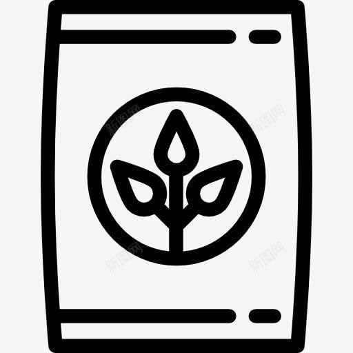 肥图标png_新图网 https://ixintu.com 农业和园艺 农作物种子 园艺 有机肥料 种子