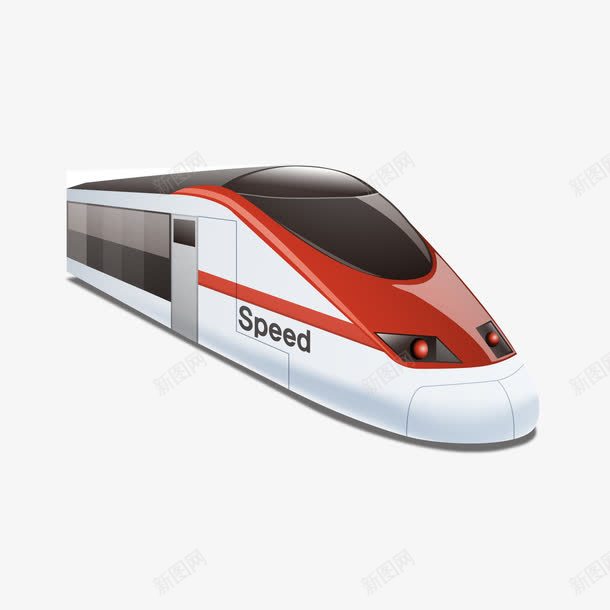 磁悬浮列车png免抠素材_新图网 https://ixintu.com 交通工具 列车 卡通 和谐号