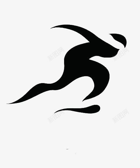 轮滑人LOGO图标png_新图网 https://ixintu.com LOGO 滑轮滑的人 轮滑 黑色轮滑标志